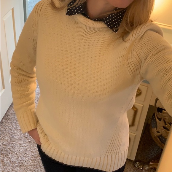 J. Crew Sweaters - J. Crew ivory Women’s rollneck sweater